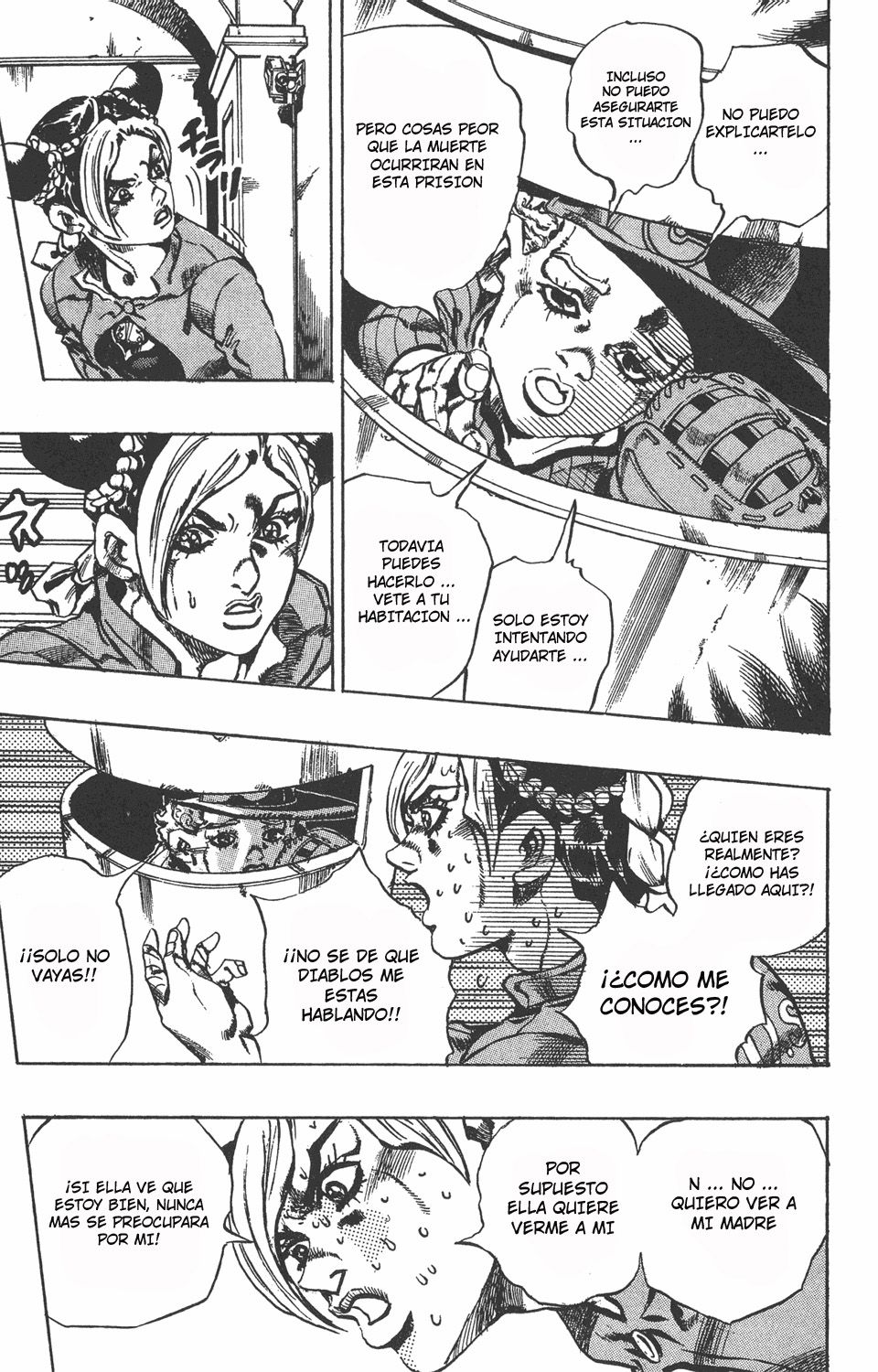 Read JoJo's Bizarre Adventure Parte 6 Stone Ocean ES Manga Online