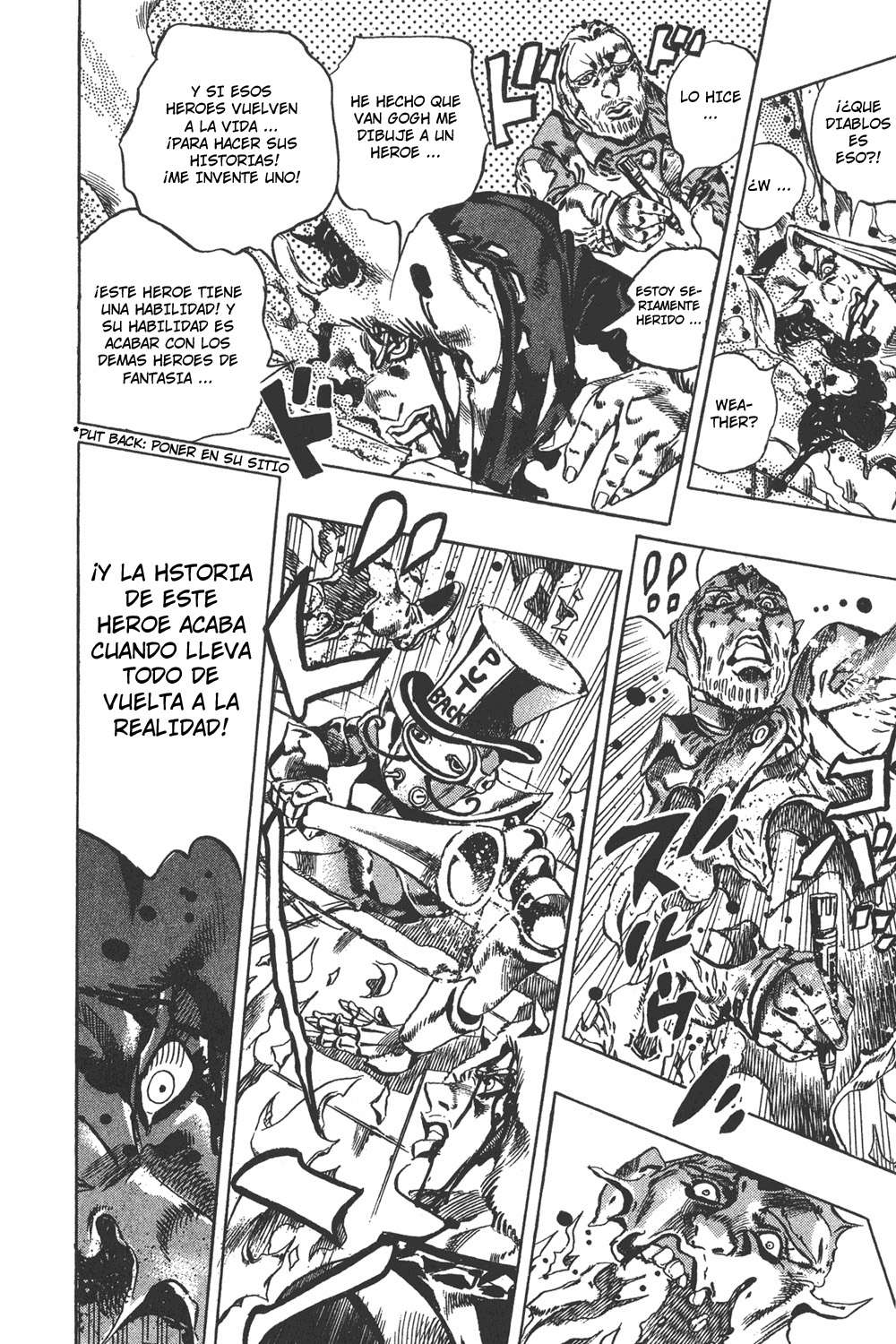 Read JoJo's Bizarre Adventure Parte 6 Stone Ocean ES Manga Online