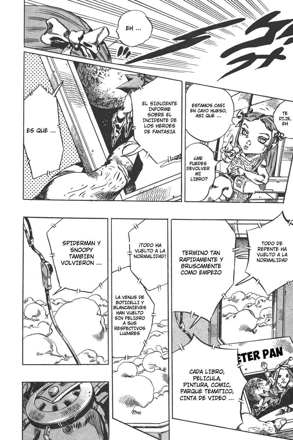 Read JoJo's Bizarre Adventure Parte 6 Stone Ocean ES Manga Online