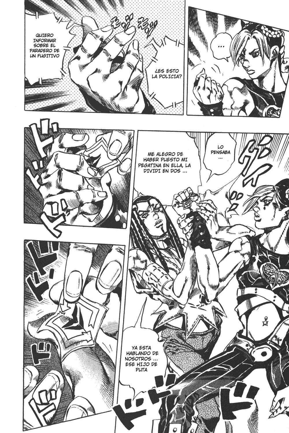 Read JoJo's Bizarre Adventure Parte 6 Stone Ocean ES Manga Online