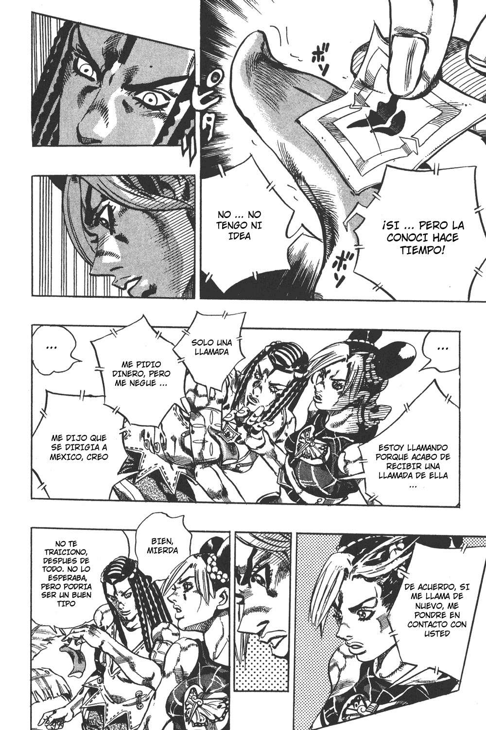 Read JoJo's Bizarre Adventure Parte 6 Stone Ocean ES Manga Online
