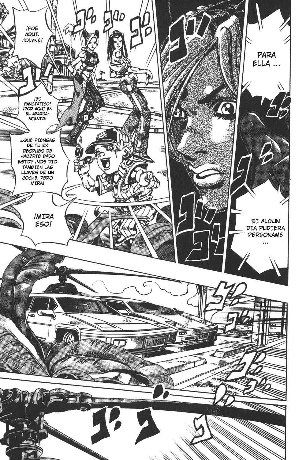 Read JoJo's Bizarre Adventure Parte 6 Stone Ocean ES Manga Online