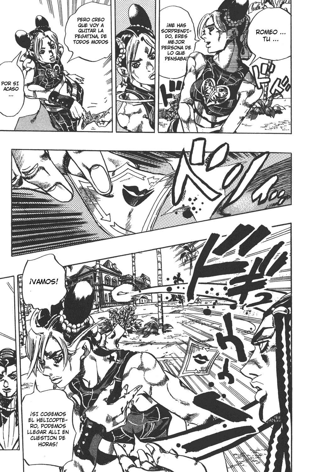 Read JoJo's Bizarre Adventure Parte 6 Stone Ocean ES Manga Online