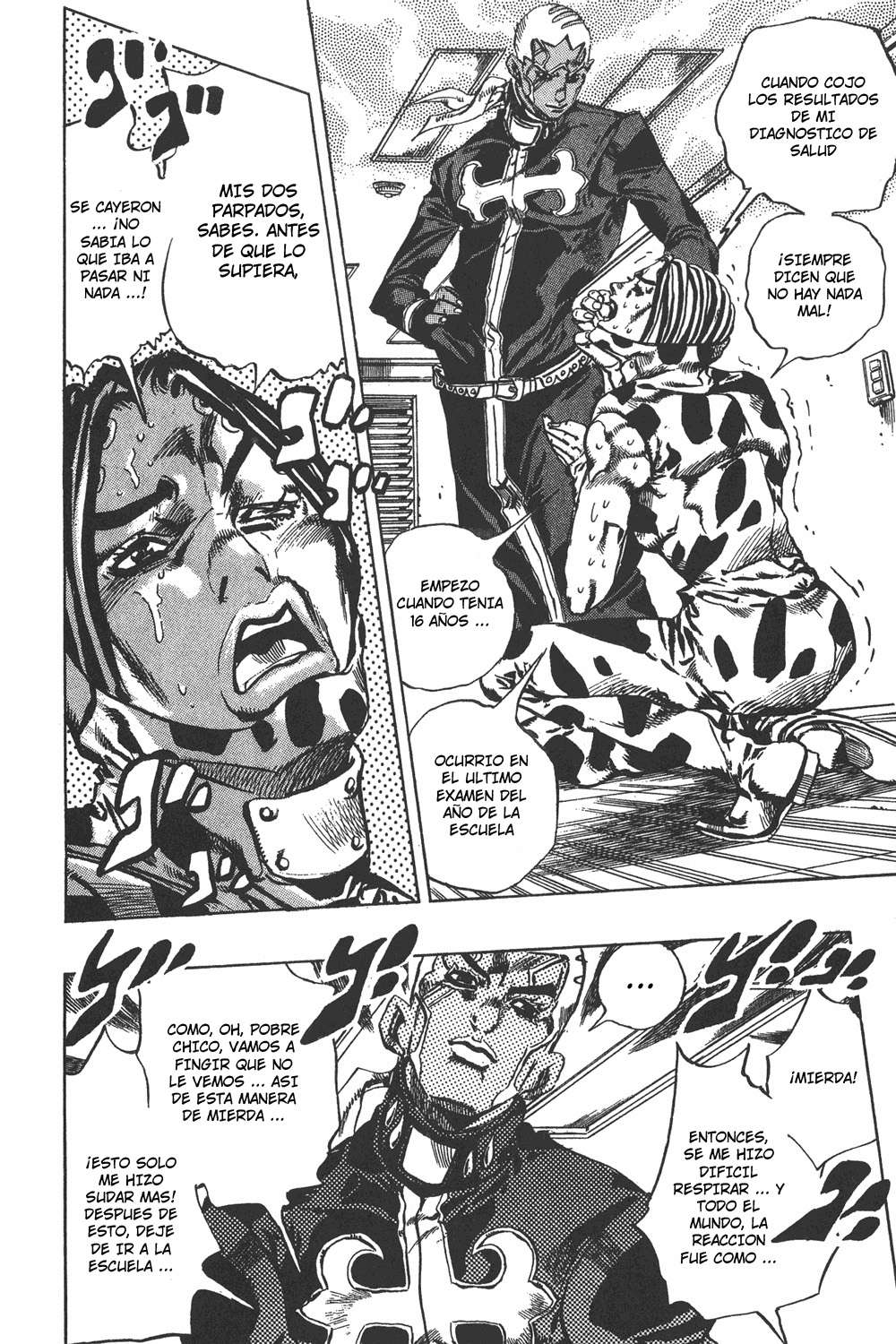 Read JoJo's Bizarre Adventure Parte 6 Stone Ocean ES Manga Online