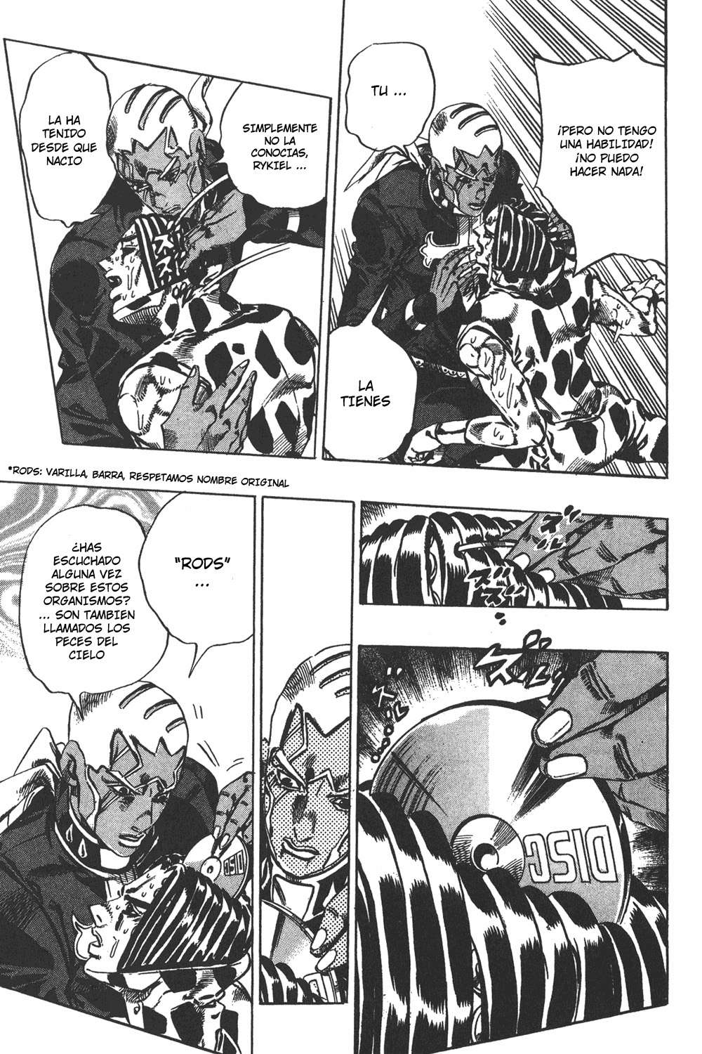 Read JoJo's Bizarre Adventure Parte 6 Stone Ocean ES Manga Online