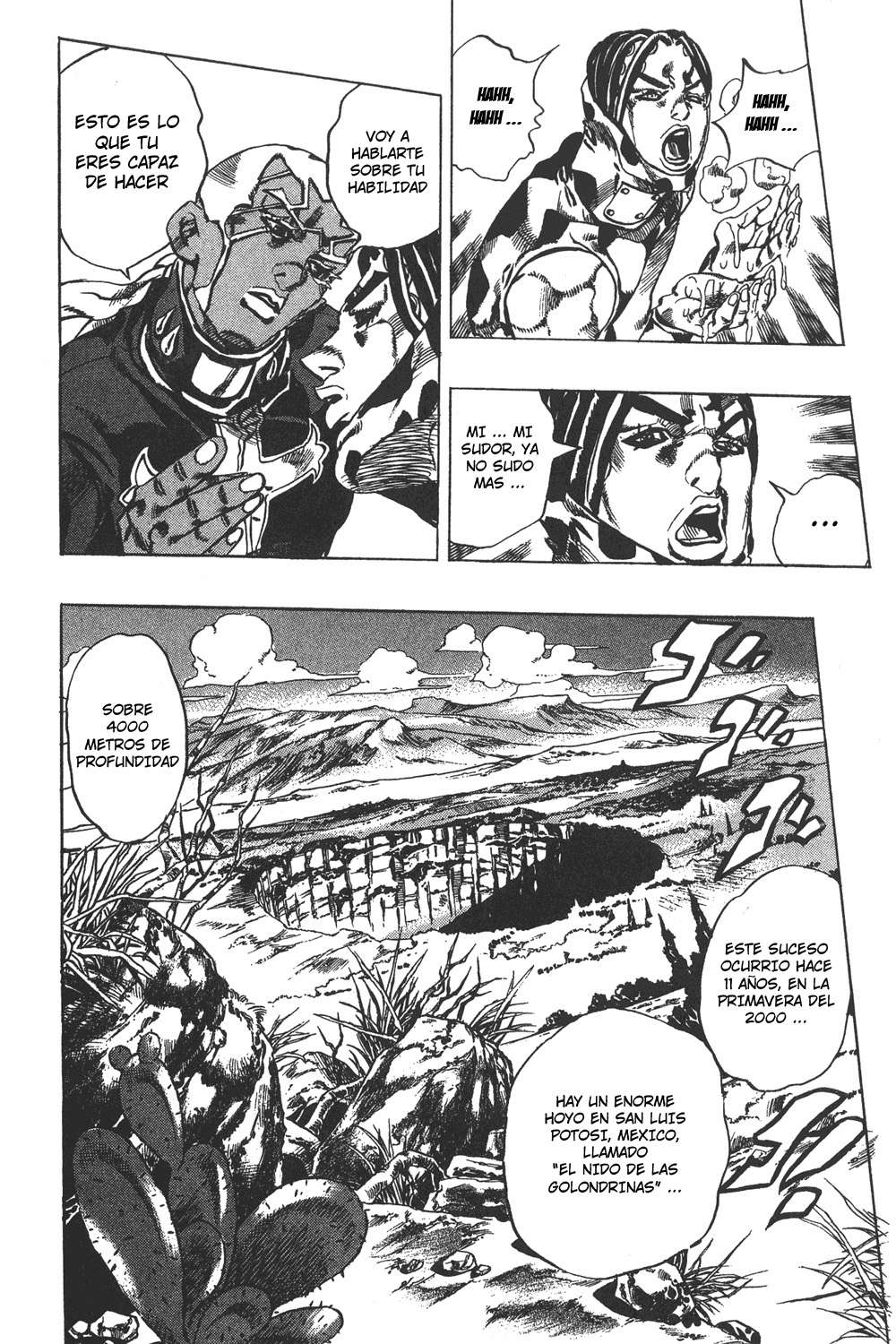 Read JoJo's Bizarre Adventure Parte 6 Stone Ocean ES Manga Online