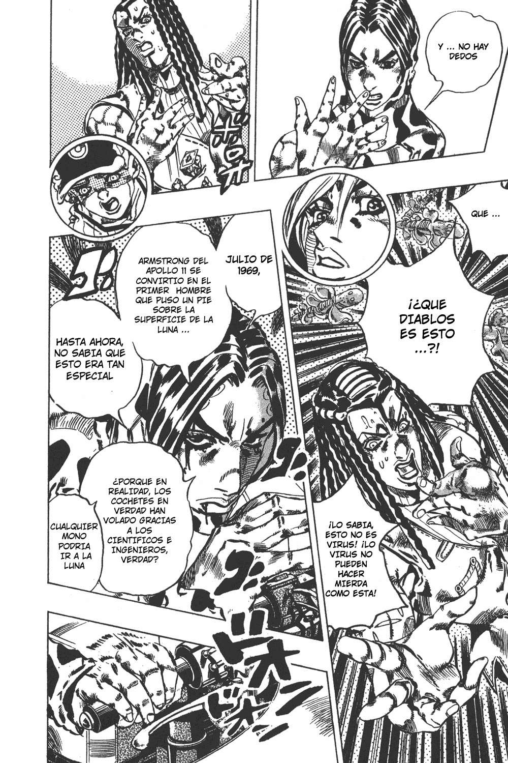 Read JoJo's Bizarre Adventure Parte 6 Stone Ocean ES Manga Online