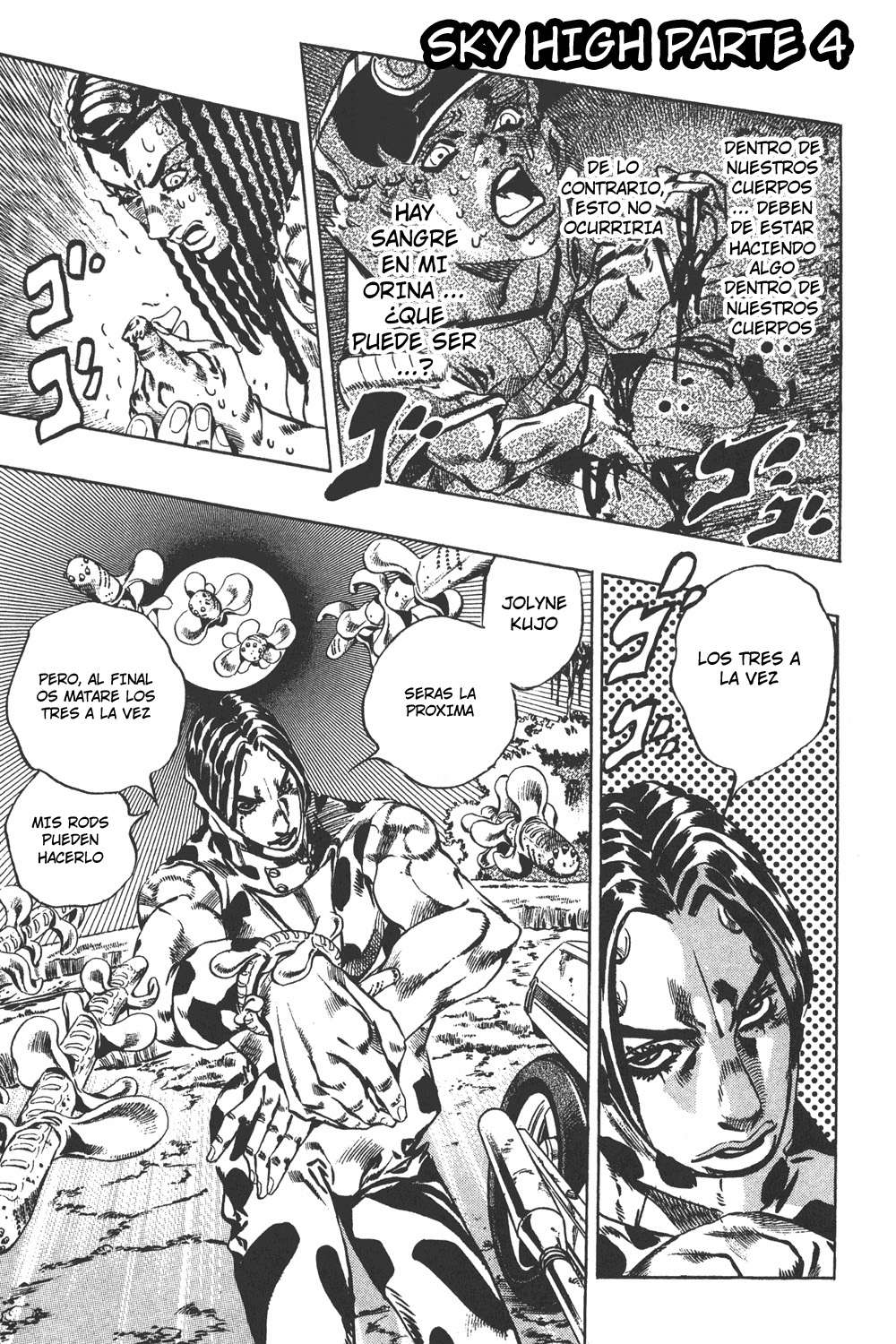 Read JoJo's Bizarre Adventure Parte 6 Stone Ocean ES Manga Online