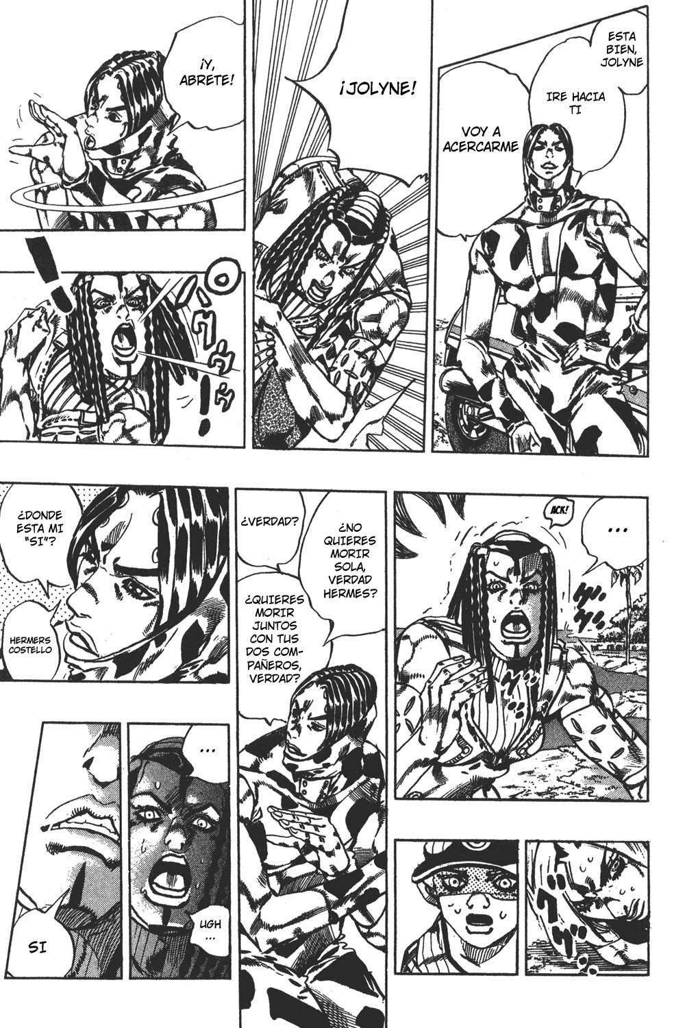 Read JoJo's Bizarre Adventure Parte 6 Stone Ocean ES Manga Online
