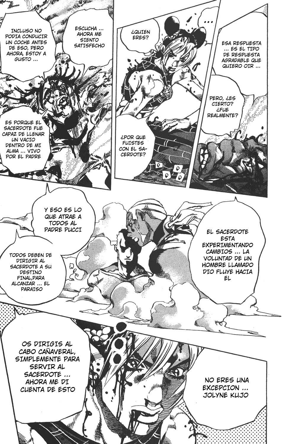 Read JoJo's Bizarre Adventure Parte 6 Stone Ocean ES Manga Online