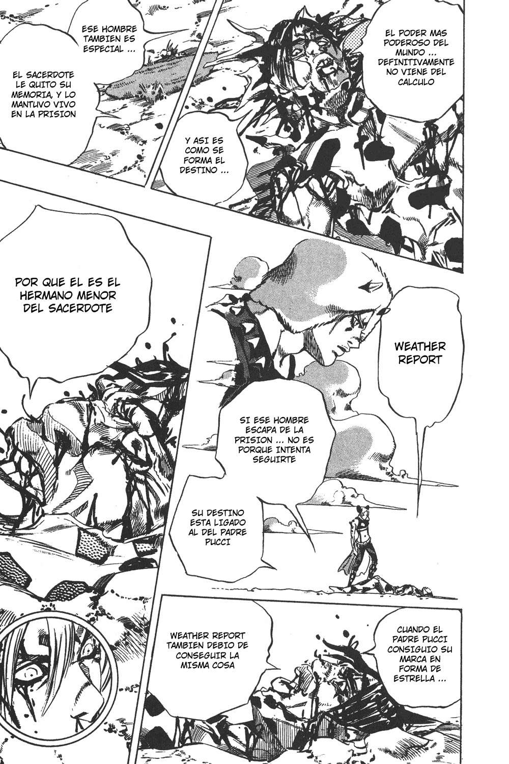Read JoJo's Bizarre Adventure Parte 6 Stone Ocean ES Manga Online