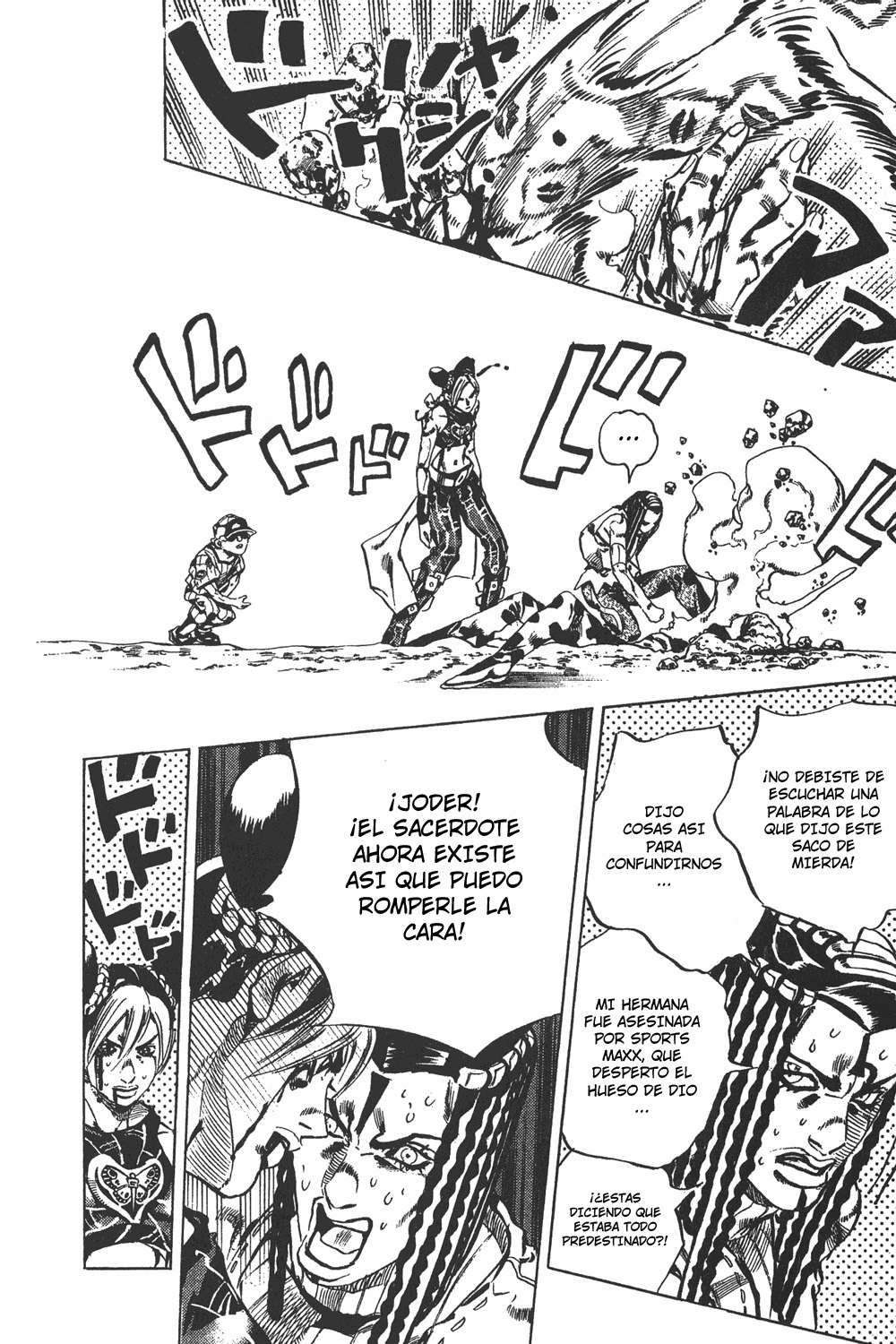 Read JoJo's Bizarre Adventure Parte 6 Stone Ocean ES Manga Online