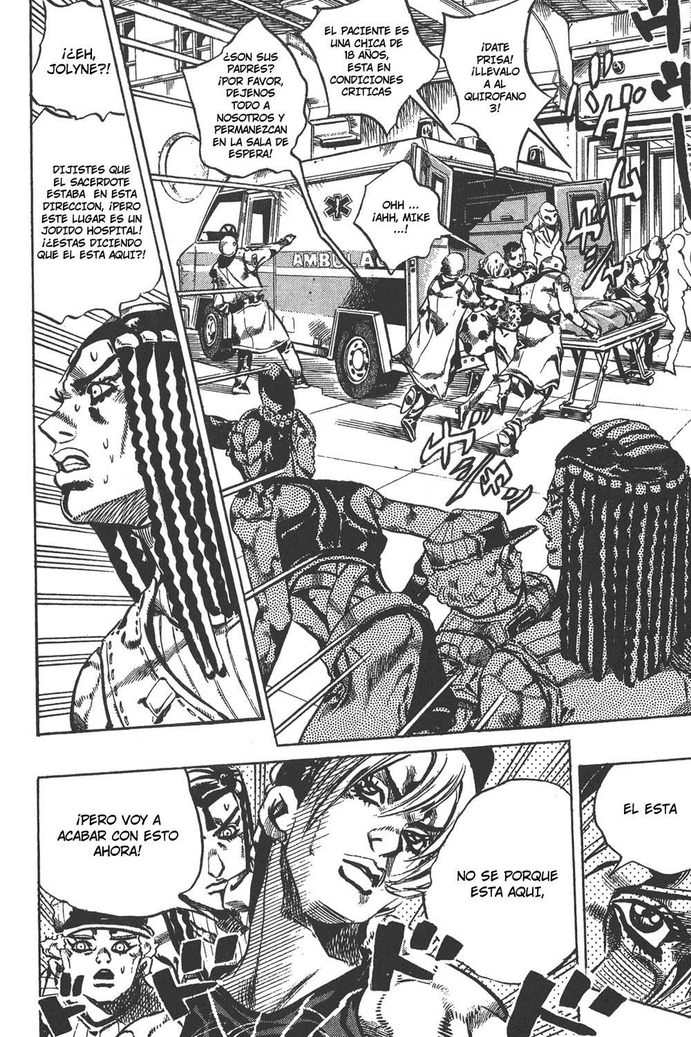 Read JoJo's Bizarre Adventure Parte 6 Stone Ocean ES Manga Online