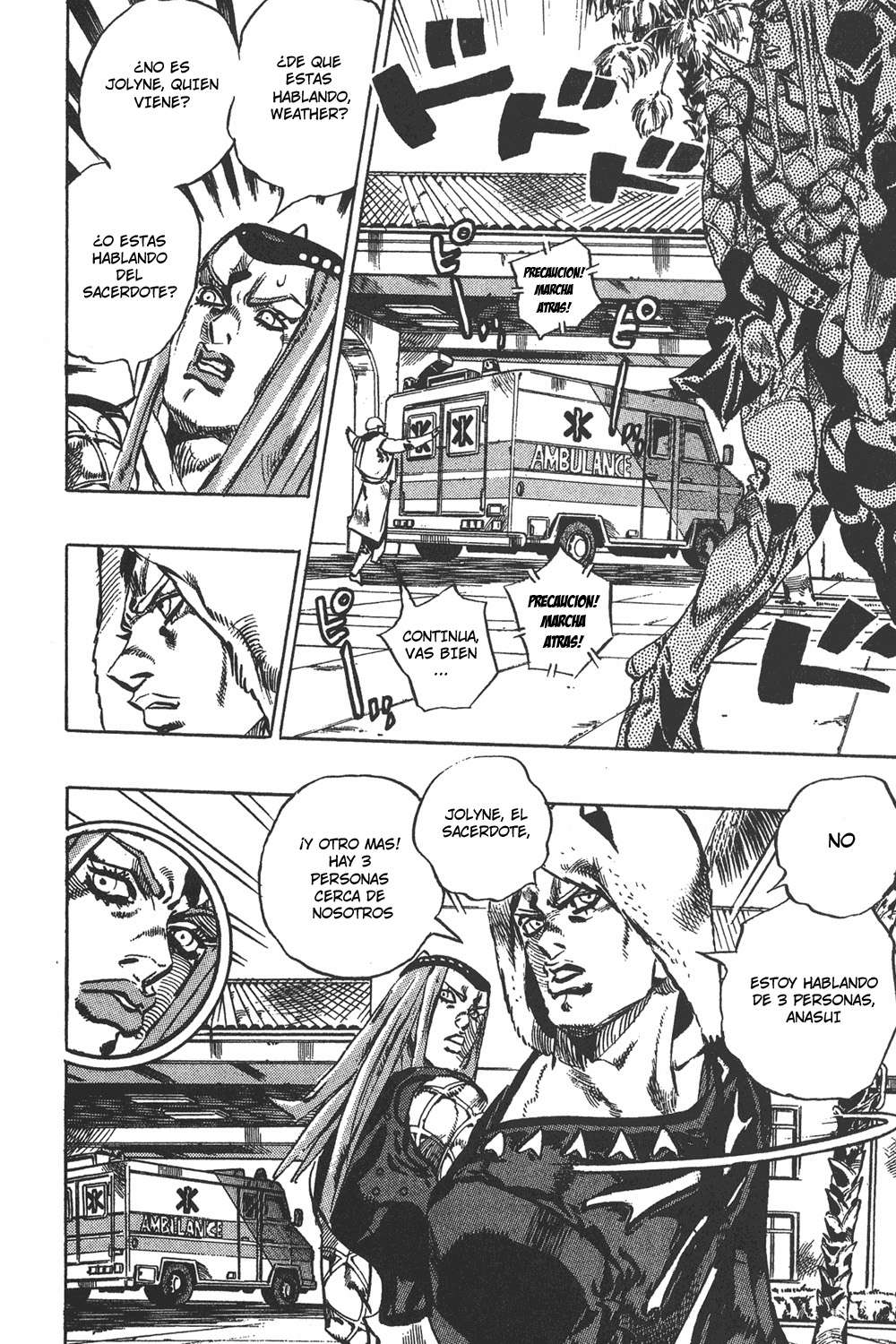 Read JoJo's Bizarre Adventure Parte 6 Stone Ocean ES Manga Online