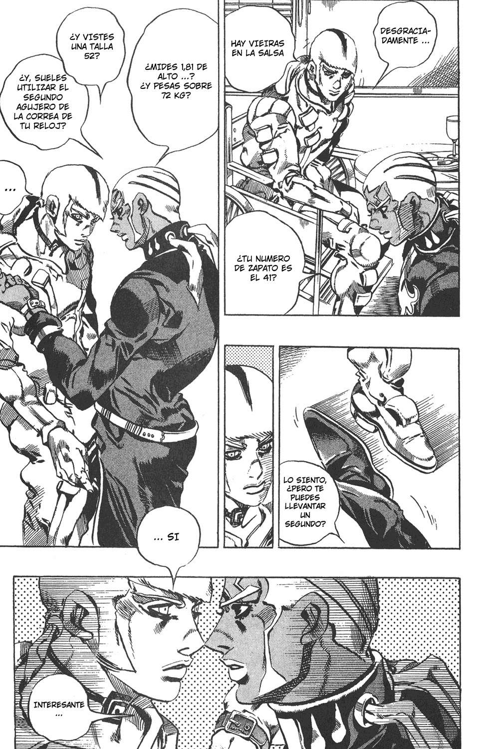 Read JoJo's Bizarre Adventure Parte 6 Stone Ocean ES Manga Online