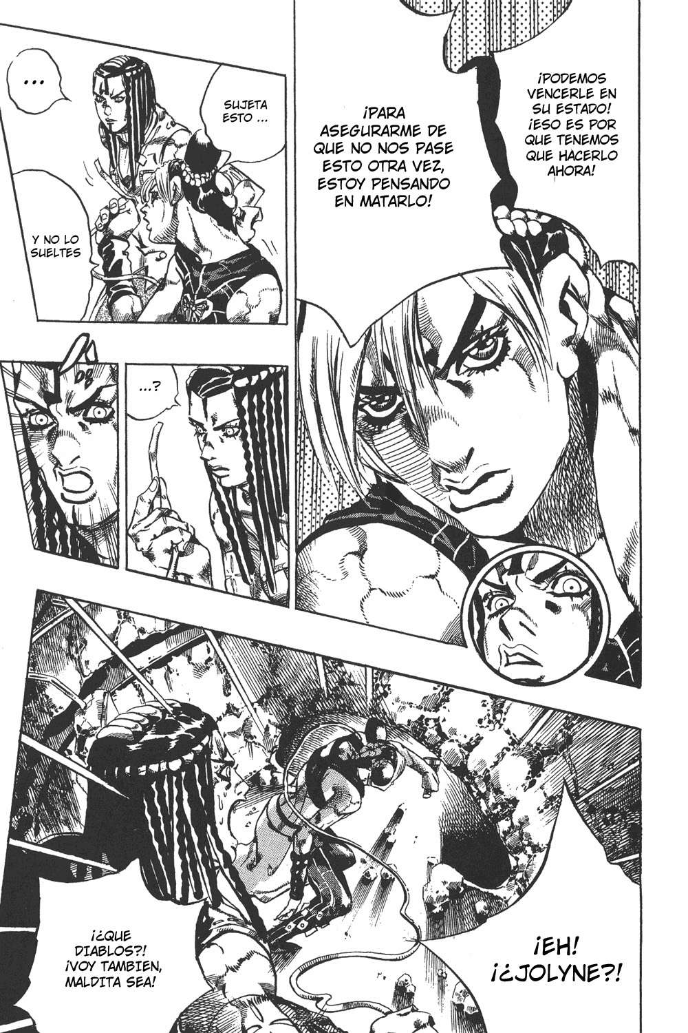 Read JoJo's Bizarre Adventure Parte 6 Stone Ocean ES Manga Online
