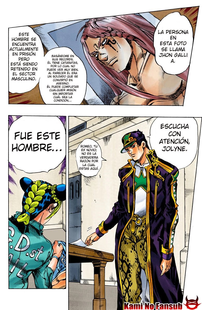 Read JoJo's Bizarre Adventure Parte 6 Stone Ocean ES Manga Online