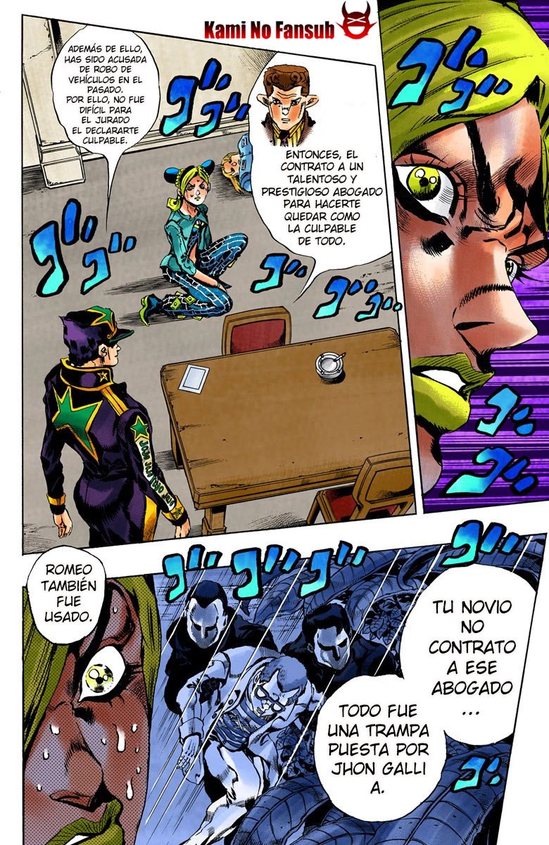 Read JoJo's Bizarre Adventure Parte 6 Stone Ocean ES Manga Online