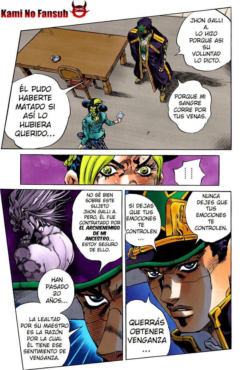 Read JoJo's Bizarre Adventure Parte 6 Stone Ocean ES Manga Online