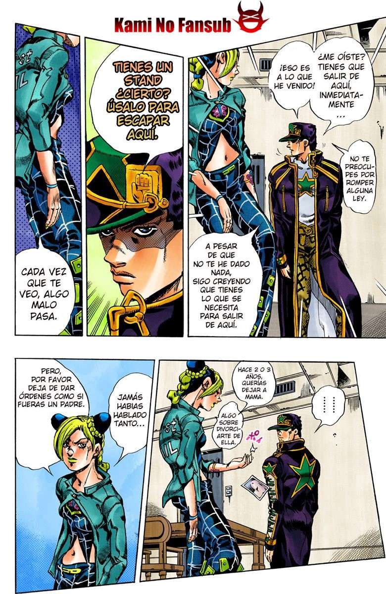Read JoJo's Bizarre Adventure Parte 6 Stone Ocean ES Manga Online