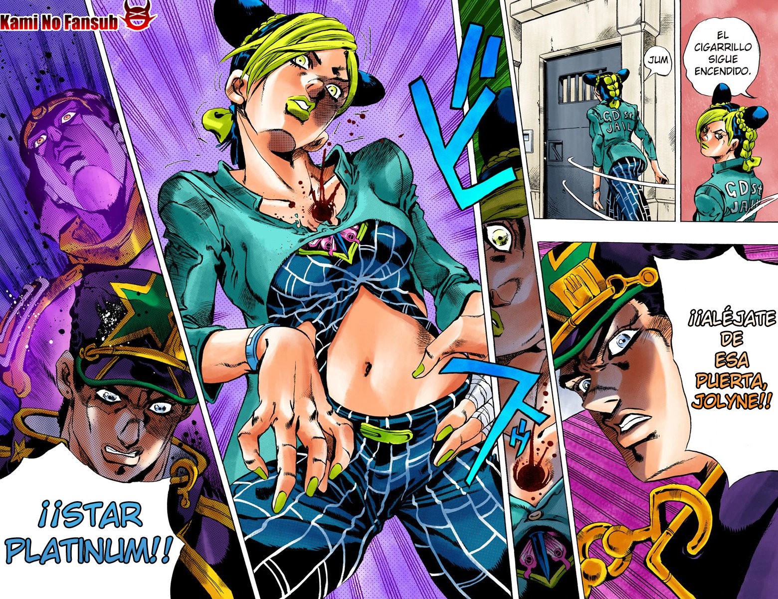 Read JoJo's Bizarre Adventure Parte 6 Stone Ocean ES Manga Online