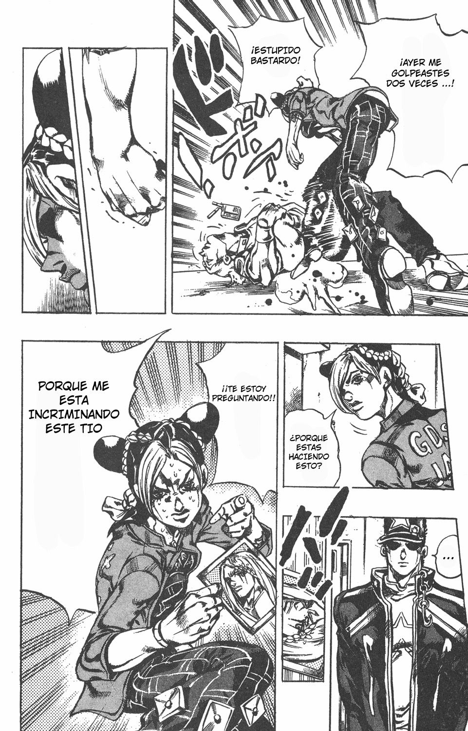 Read JoJo's Bizarre Adventure Parte 6 Stone Ocean ES Manga Online