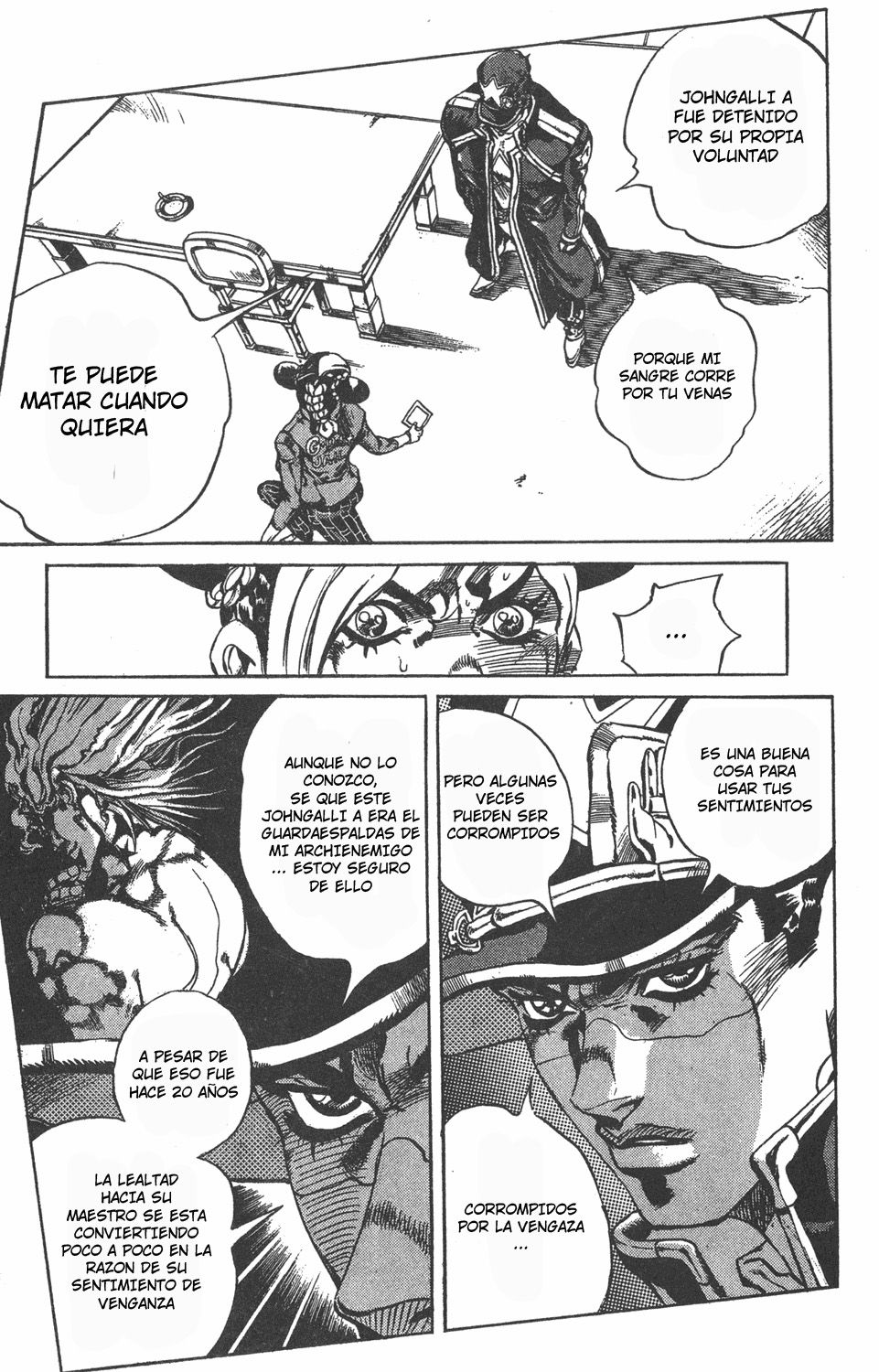 Read JoJo's Bizarre Adventure Parte 6 Stone Ocean ES Manga Online
