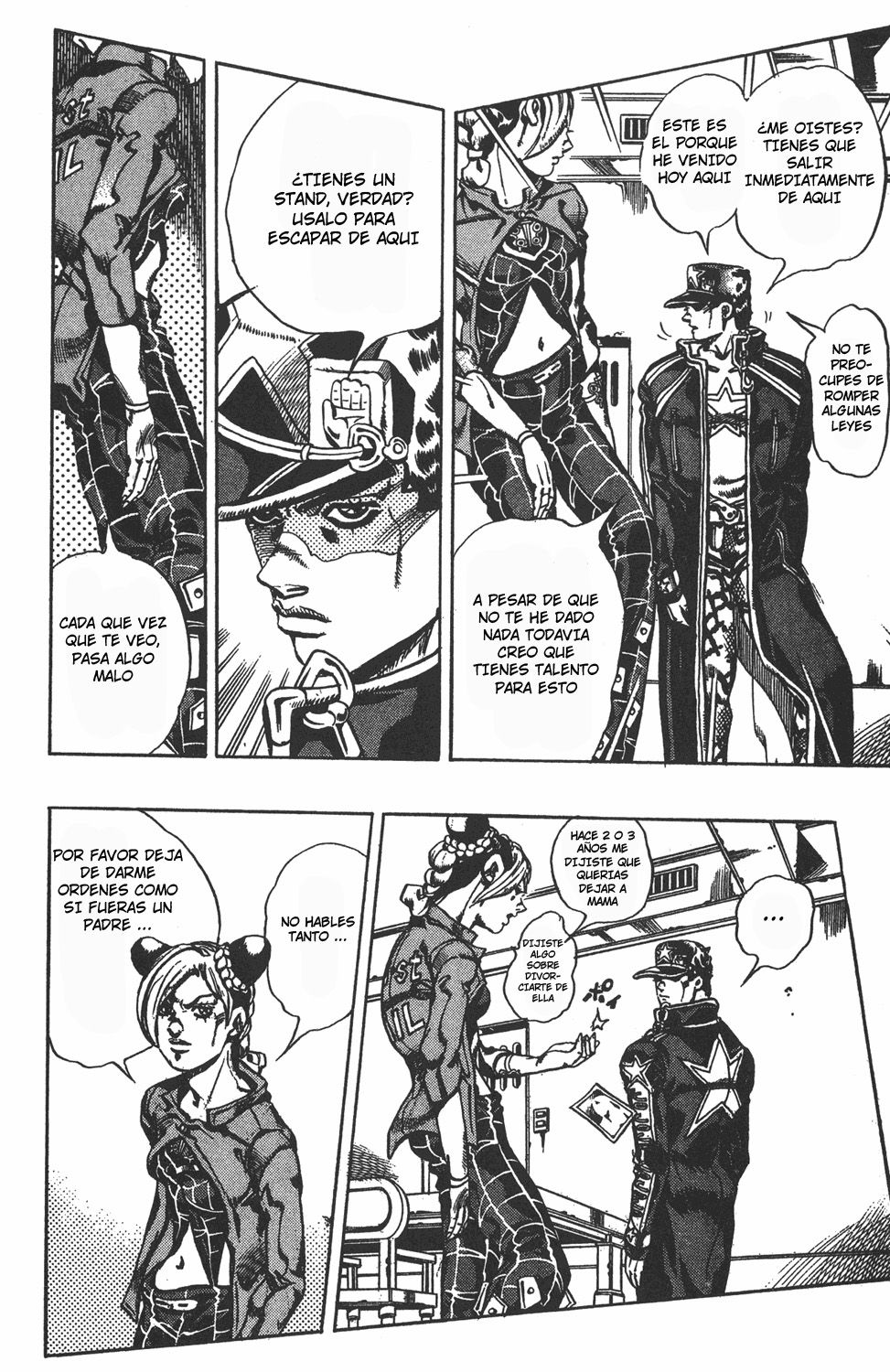 Read JoJo's Bizarre Adventure Parte 6 Stone Ocean ES Manga Online