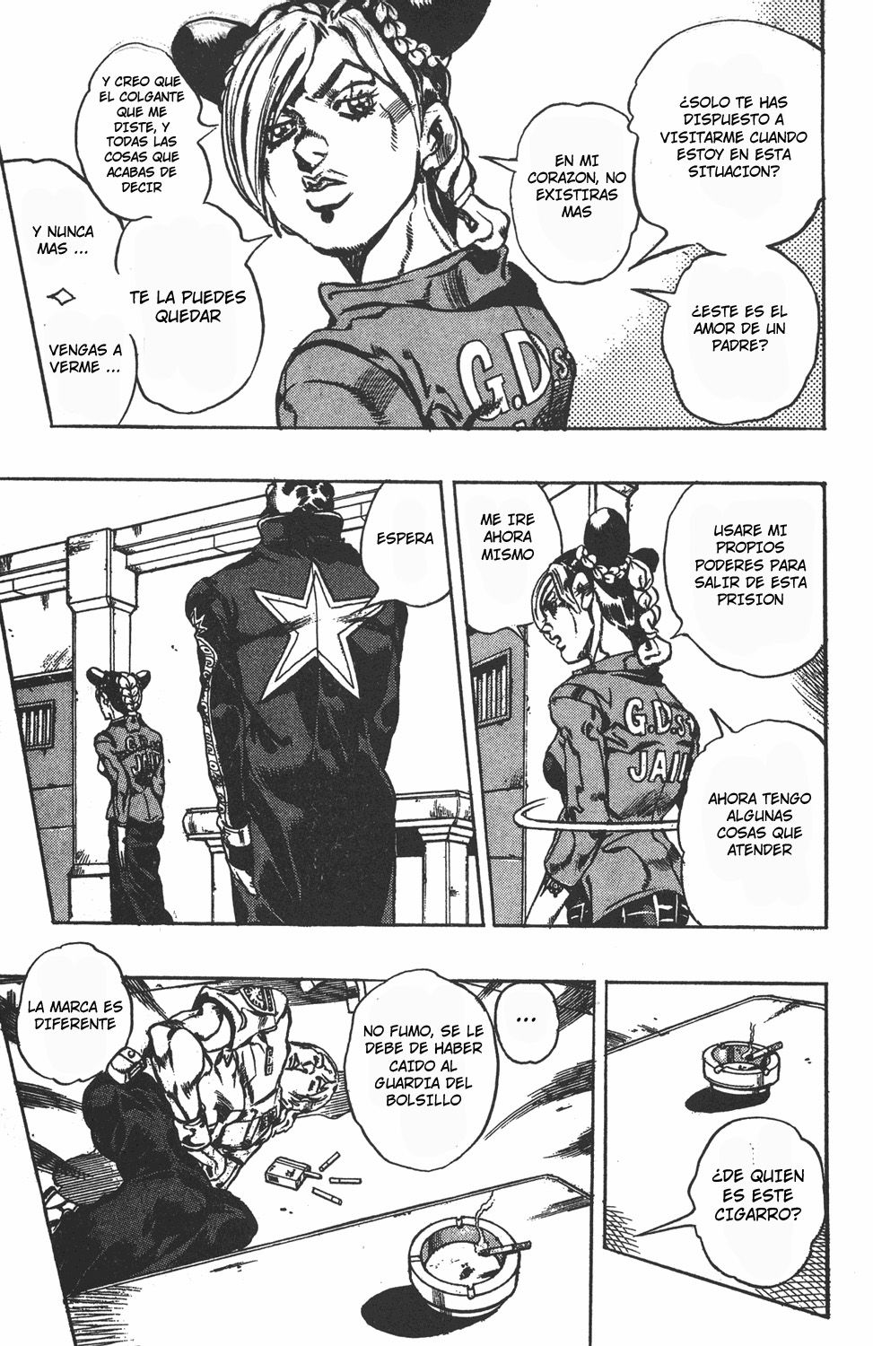 Read JoJo's Bizarre Adventure Parte 6 Stone Ocean ES Manga Online