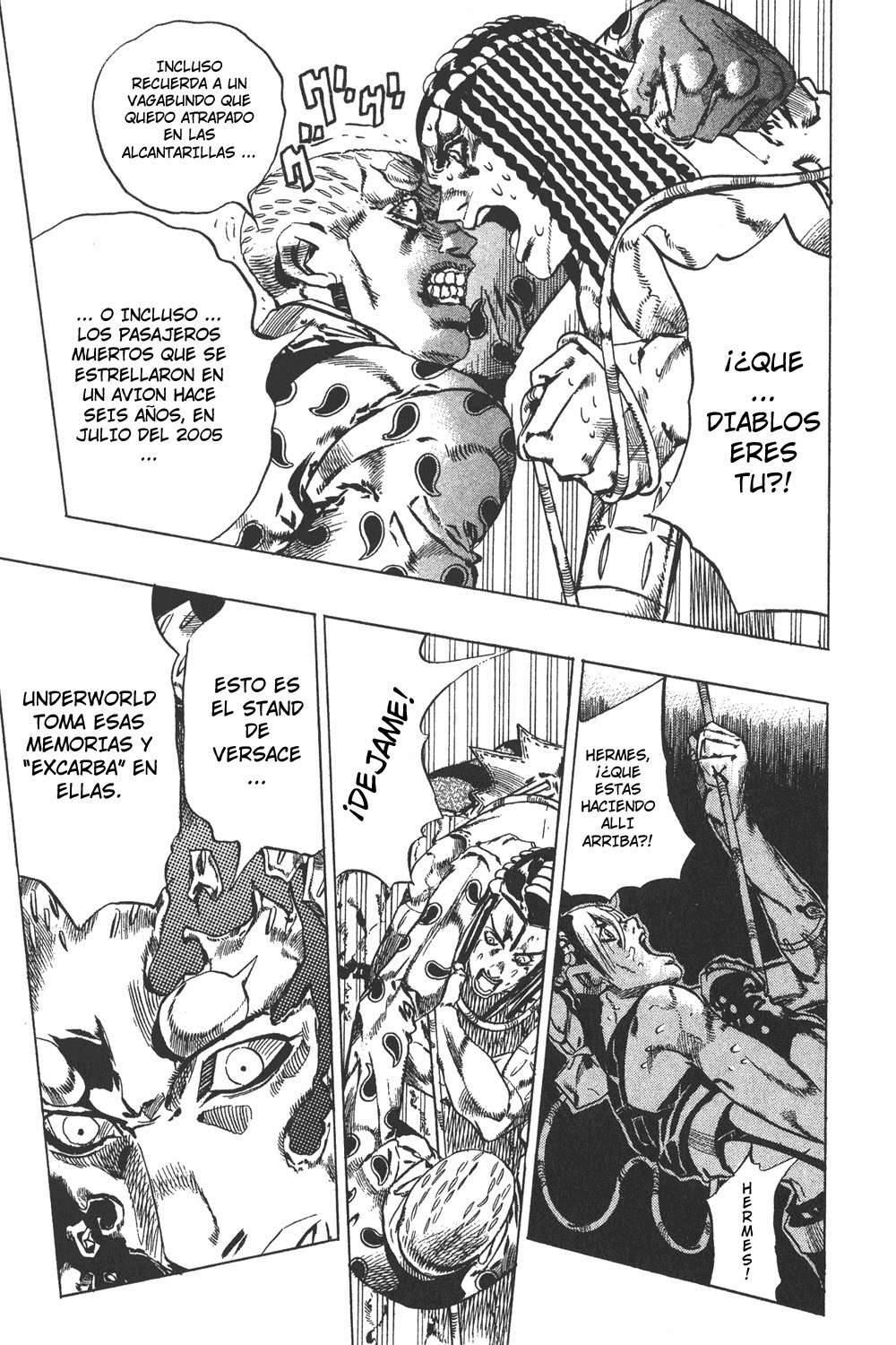 Read JoJo's Bizarre Adventure Parte 6 Stone Ocean ES Manga Online