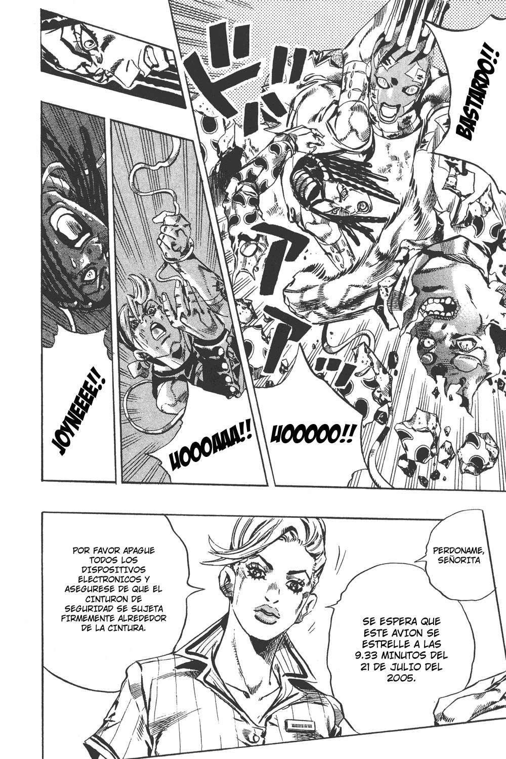 Read JoJo's Bizarre Adventure Parte 6 Stone Ocean ES Manga Online