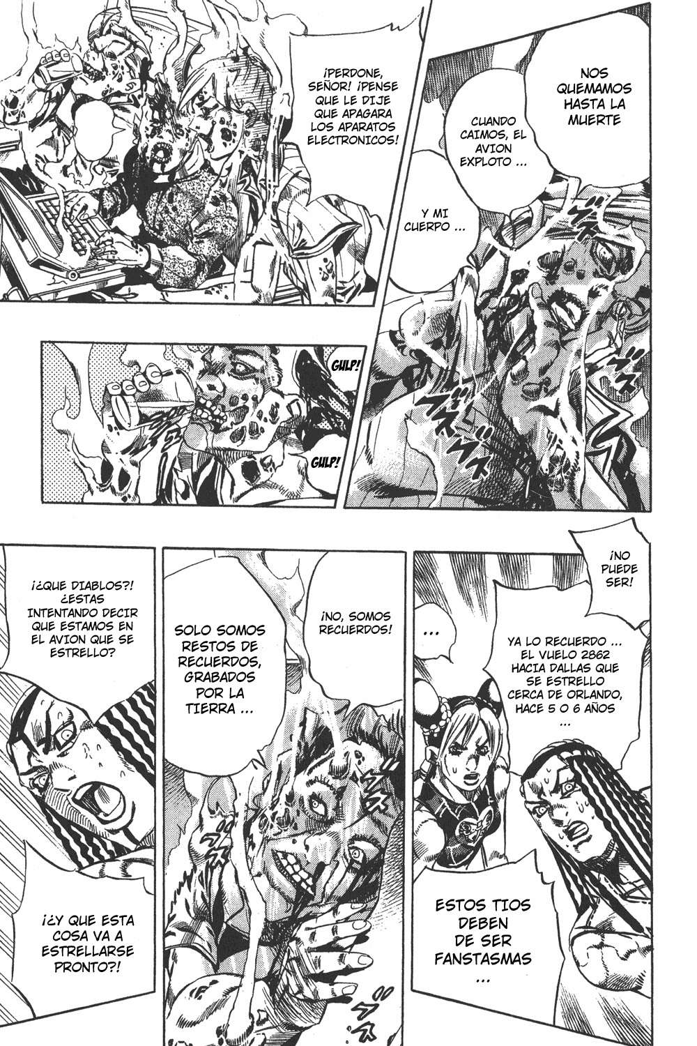 Read JoJo's Bizarre Adventure Parte 6 Stone Ocean ES Manga Online