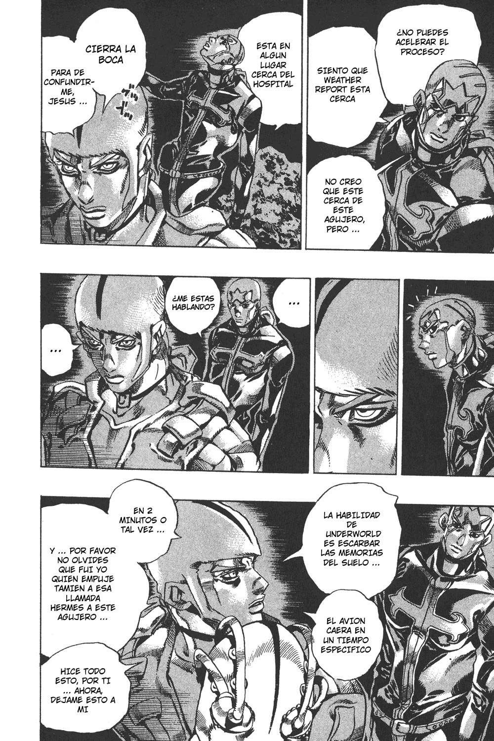 Read JoJo's Bizarre Adventure Parte 6 Stone Ocean ES Manga Online