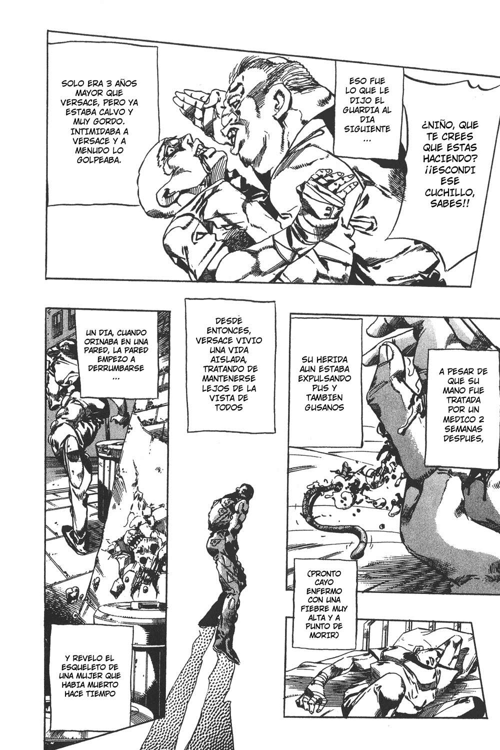 Read JoJo's Bizarre Adventure Parte 6 Stone Ocean ES Manga Online