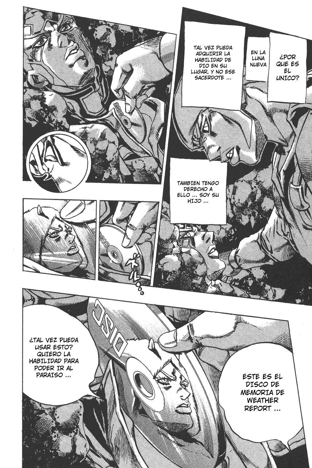 Read JoJo's Bizarre Adventure Parte 6 Stone Ocean ES Manga Online