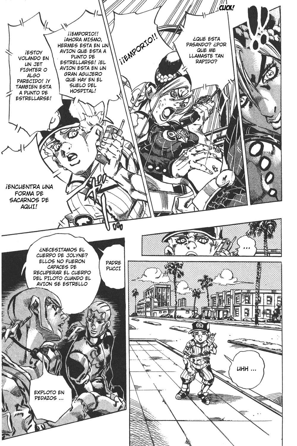 Read JoJo's Bizarre Adventure Parte 6 Stone Ocean ES Manga Online