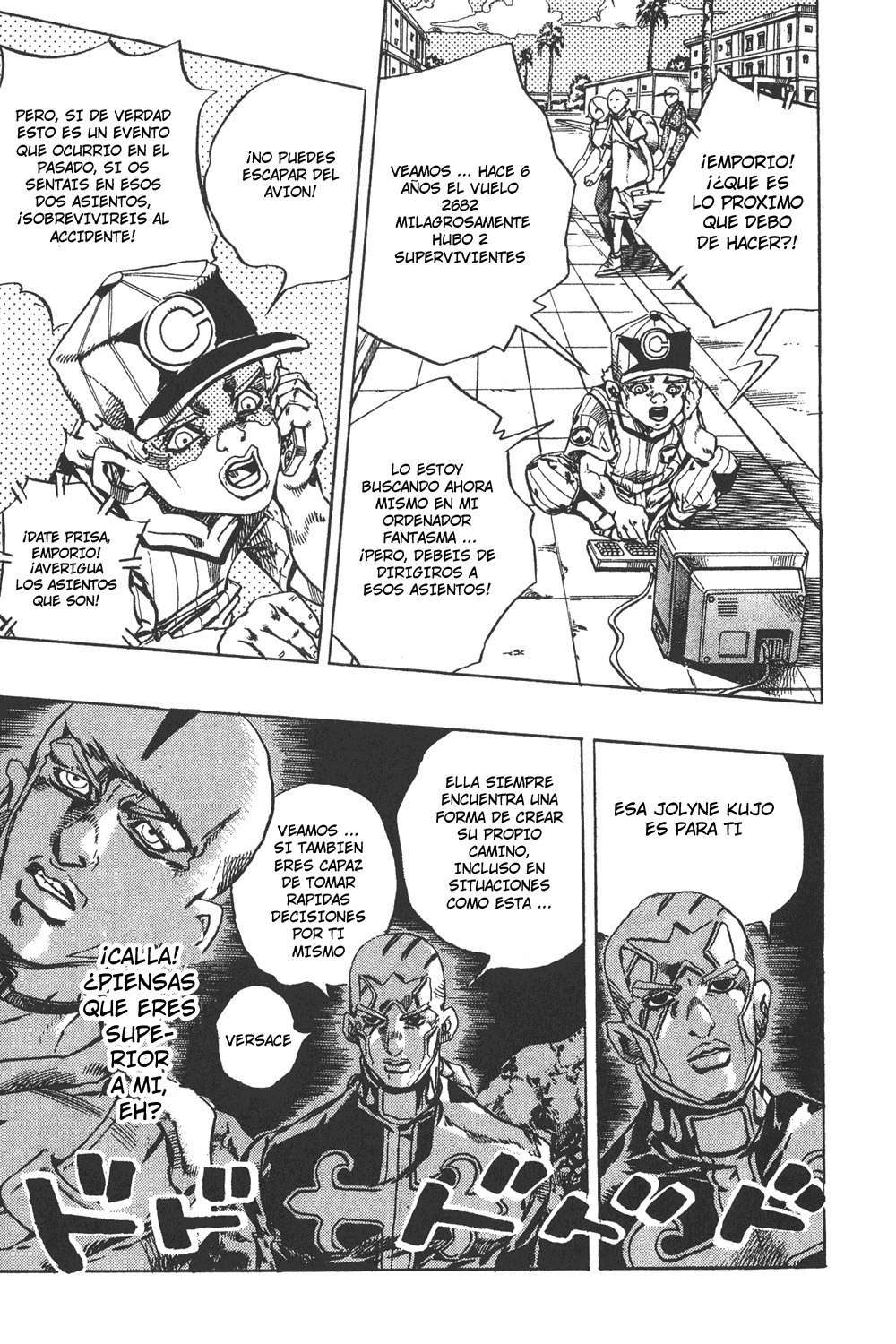 Read JoJo's Bizarre Adventure Parte 6 Stone Ocean ES Manga Online