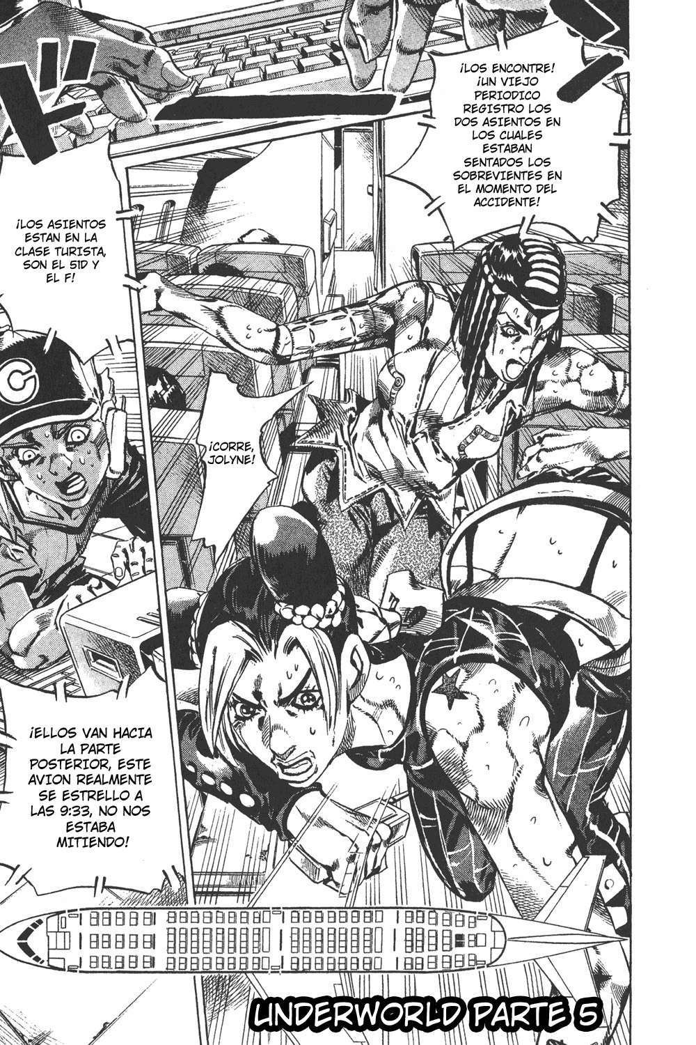 Read JoJo's Bizarre Adventure Parte 6 Stone Ocean ES Manga Online