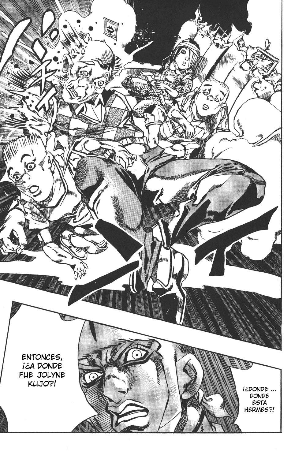 Read JoJo's Bizarre Adventure Parte 6 Stone Ocean ES Manga Online