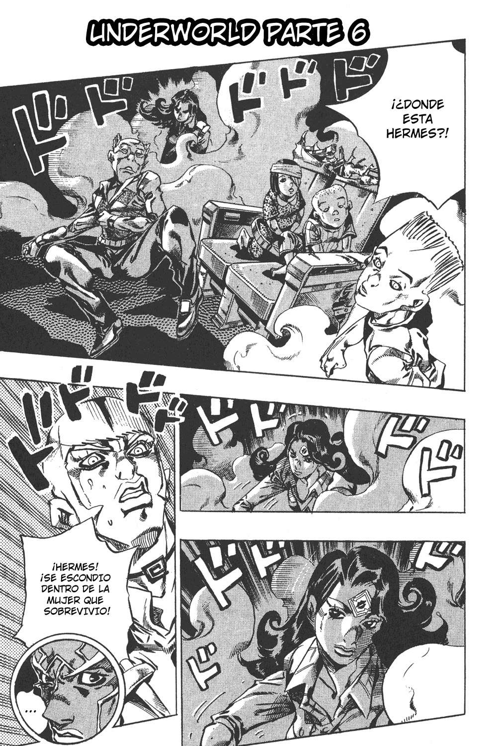 Read JoJo's Bizarre Adventure Parte 6 Stone Ocean ES Manga Online