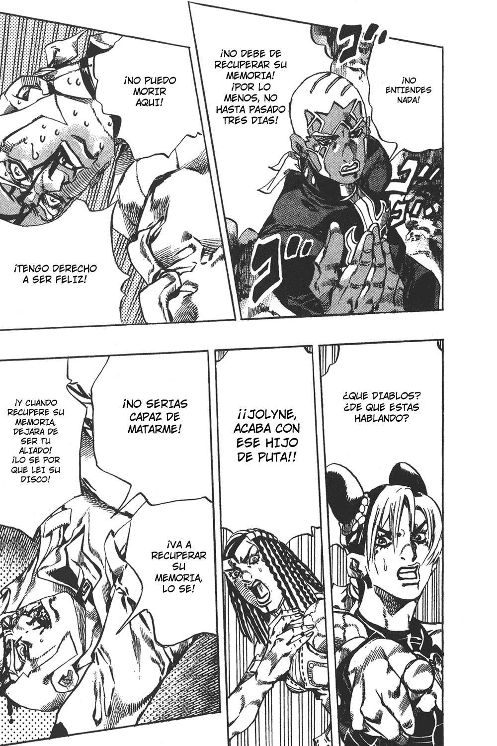 Read JoJo's Bizarre Adventure Parte 6 Stone Ocean ES Manga Online