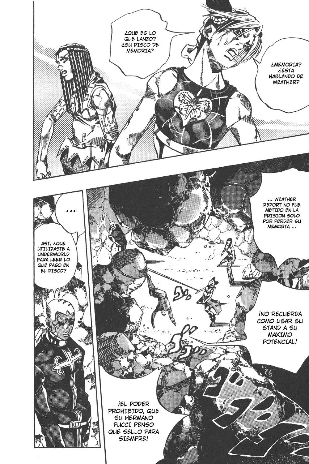 Read JoJo's Bizarre Adventure Parte 6 Stone Ocean ES Manga Online