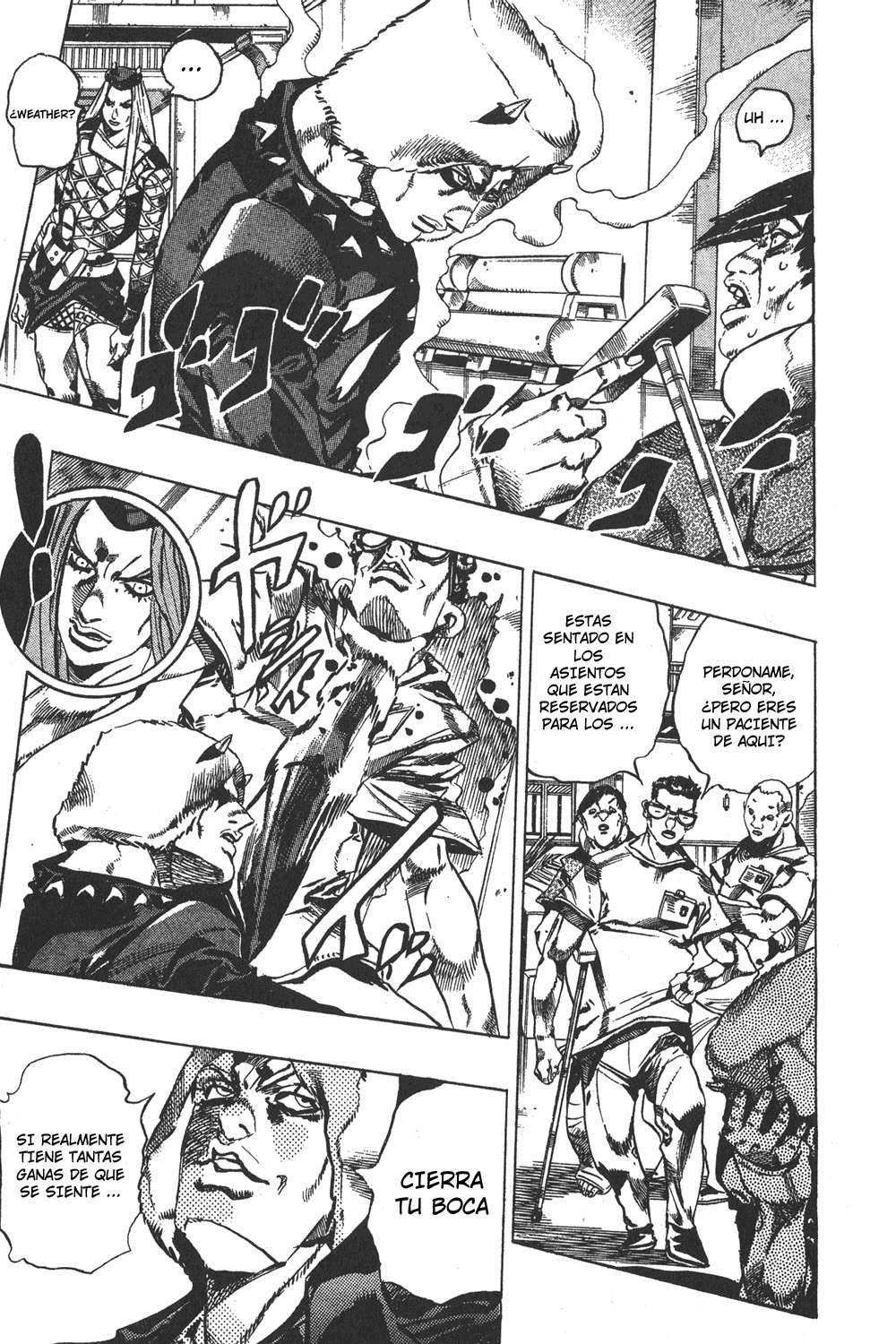 Read JoJo's Bizarre Adventure Parte 6 Stone Ocean ES Manga Online