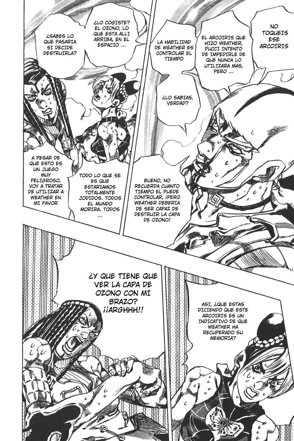Read JoJo's Bizarre Adventure Parte 6 Stone Ocean ES Manga Online