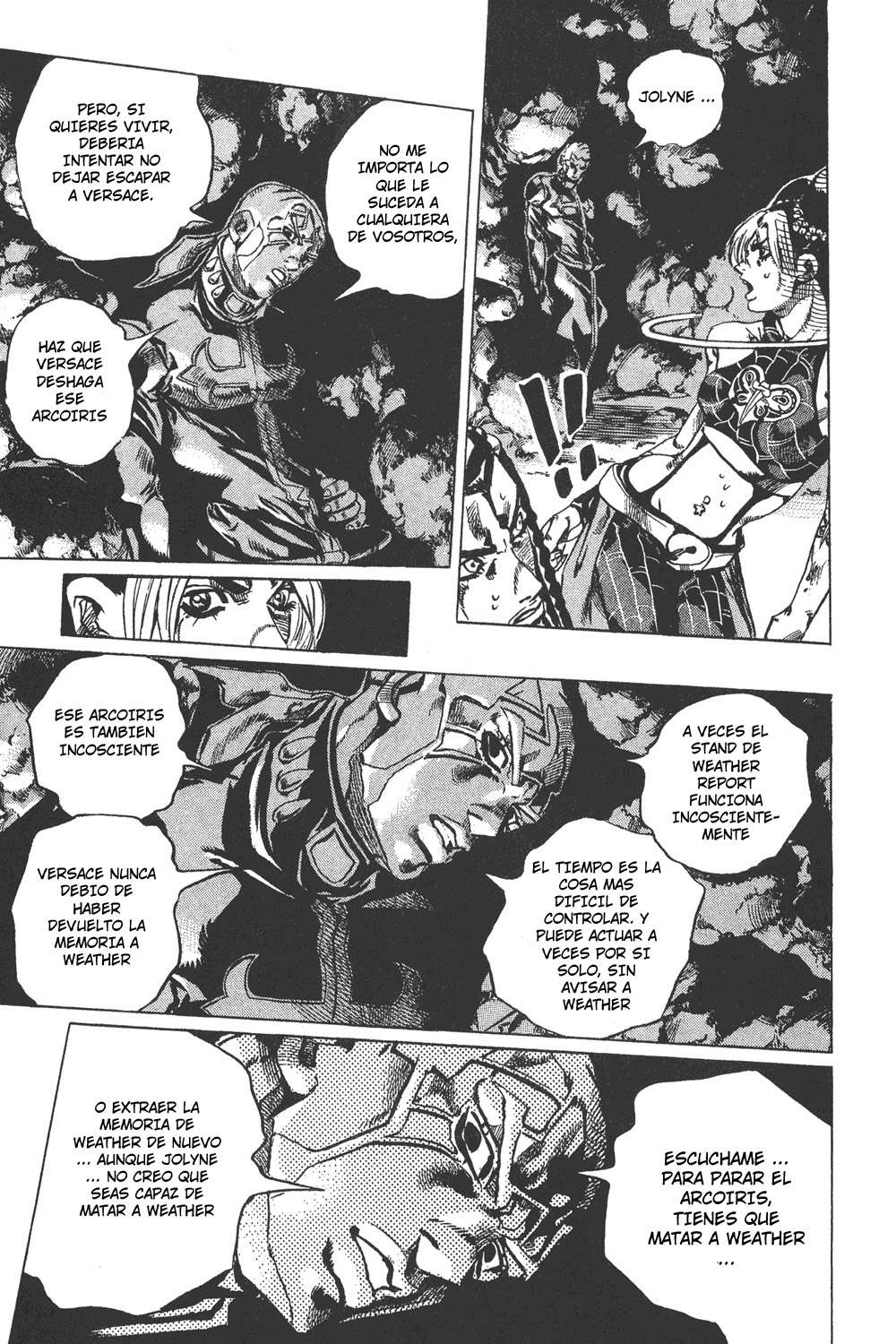 Read JoJo's Bizarre Adventure Parte 6 Stone Ocean ES Manga Online