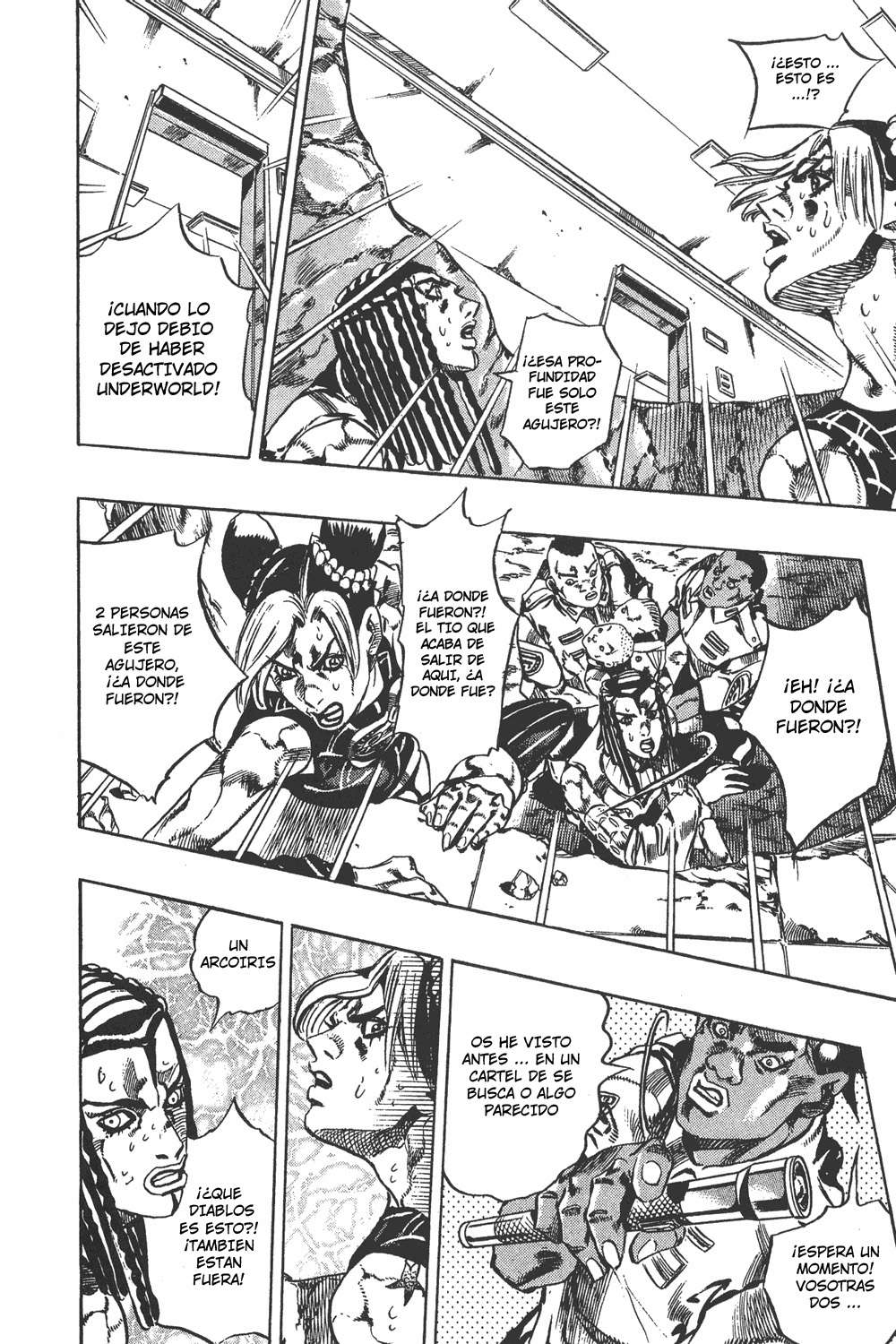 Read JoJo's Bizarre Adventure Parte 6 Stone Ocean ES Manga Online