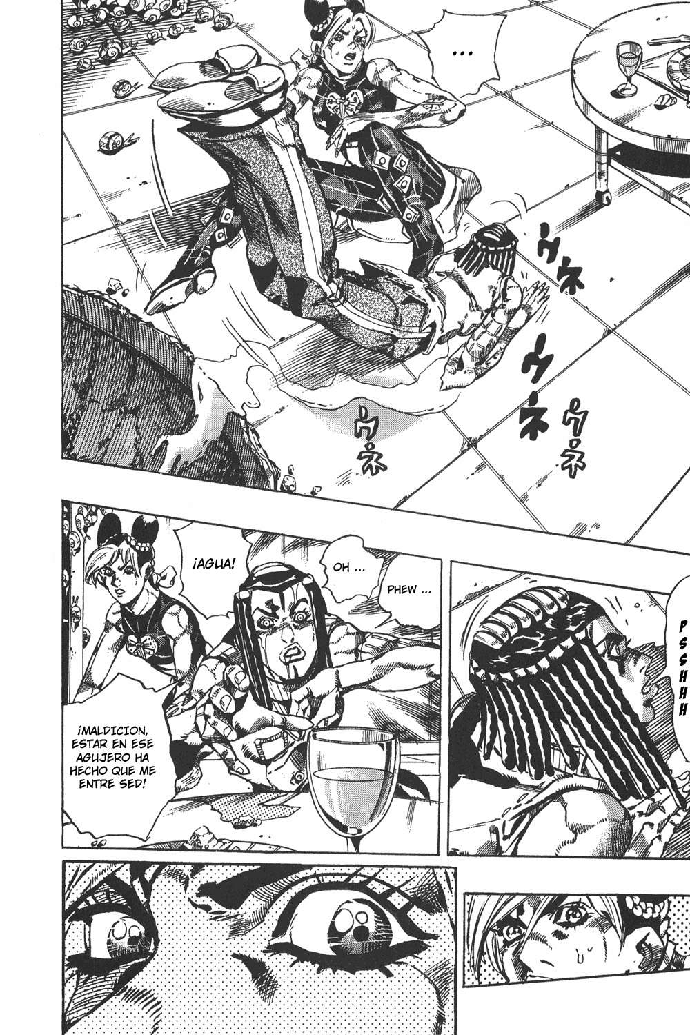 Read JoJo's Bizarre Adventure Parte 6 Stone Ocean ES Manga Online