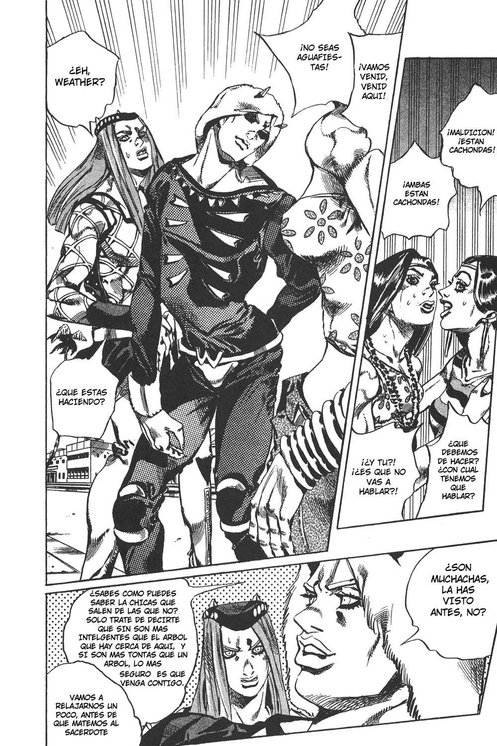 Read JoJo's Bizarre Adventure Parte 6 Stone Ocean ES Manga Online