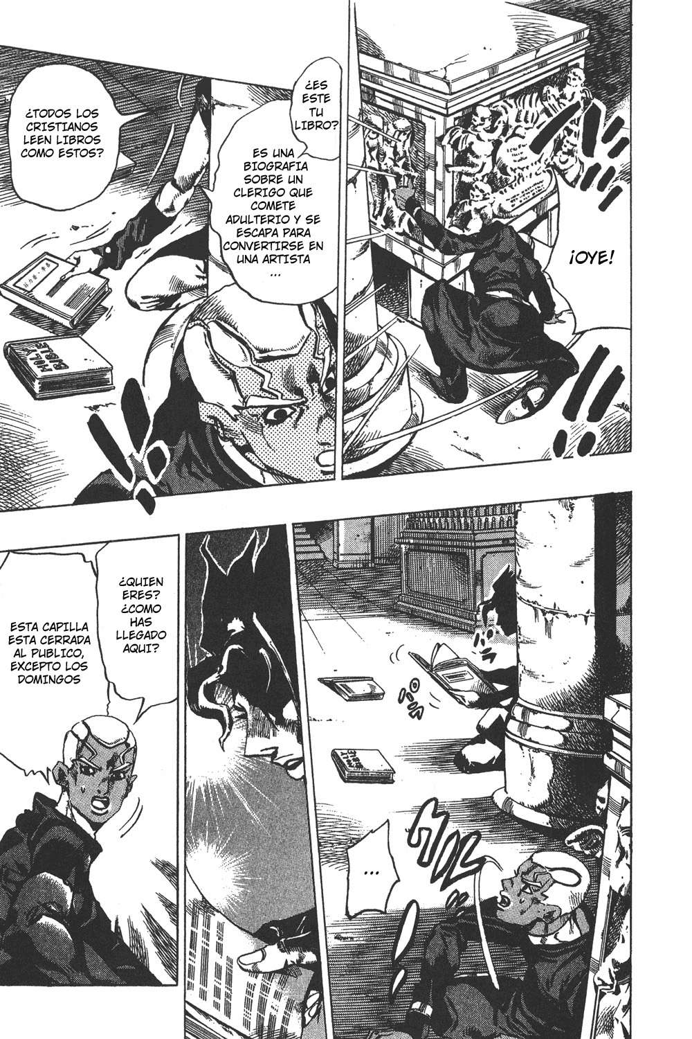 Read JoJo's Bizarre Adventure Parte 6 Stone Ocean ES Manga Online