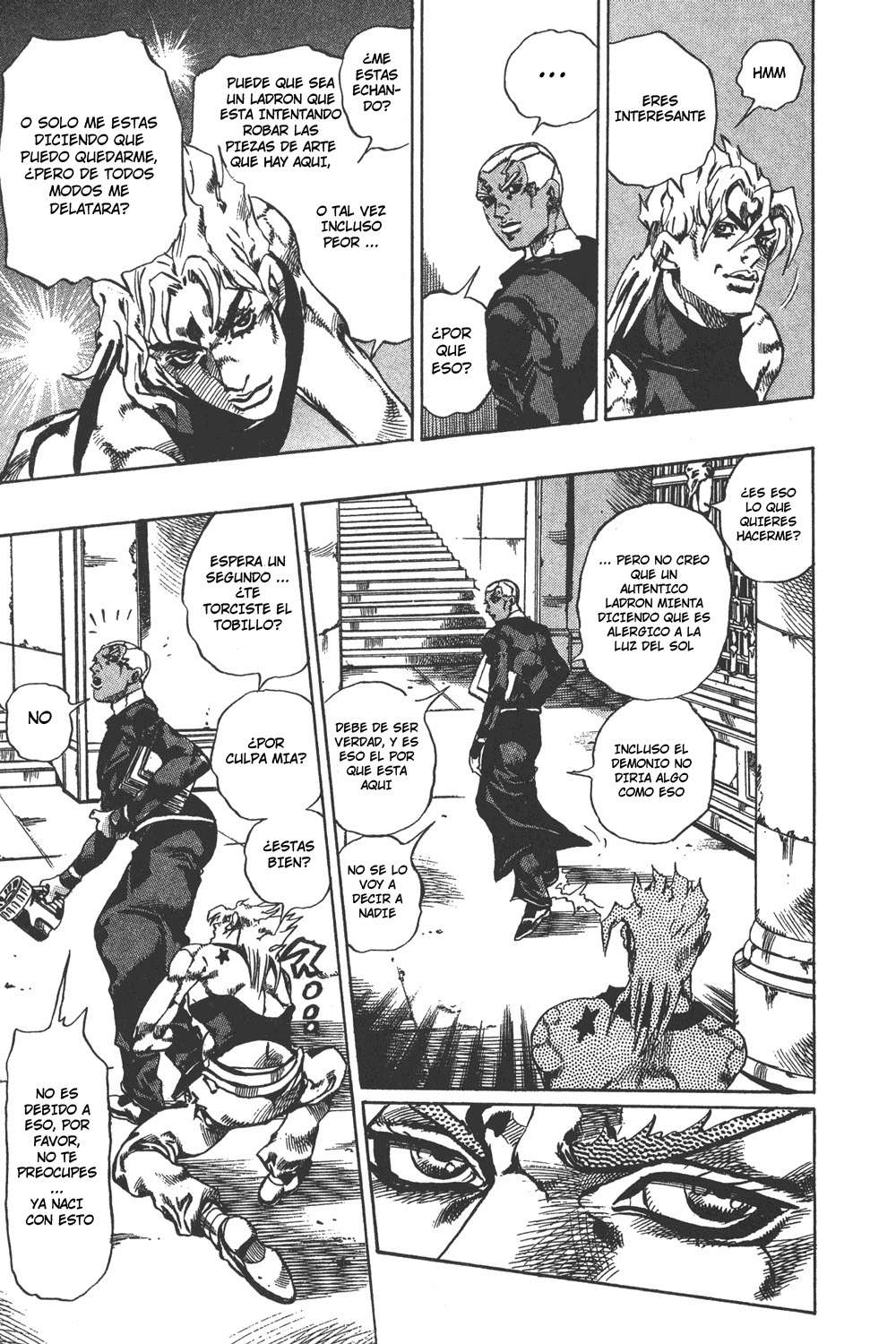 Read JoJo's Bizarre Adventure Parte 6 Stone Ocean ES Manga Online